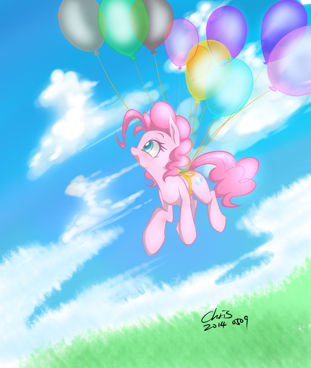 mypantsrcool:  Pinkie sky by YenTzuLin  &lt;3