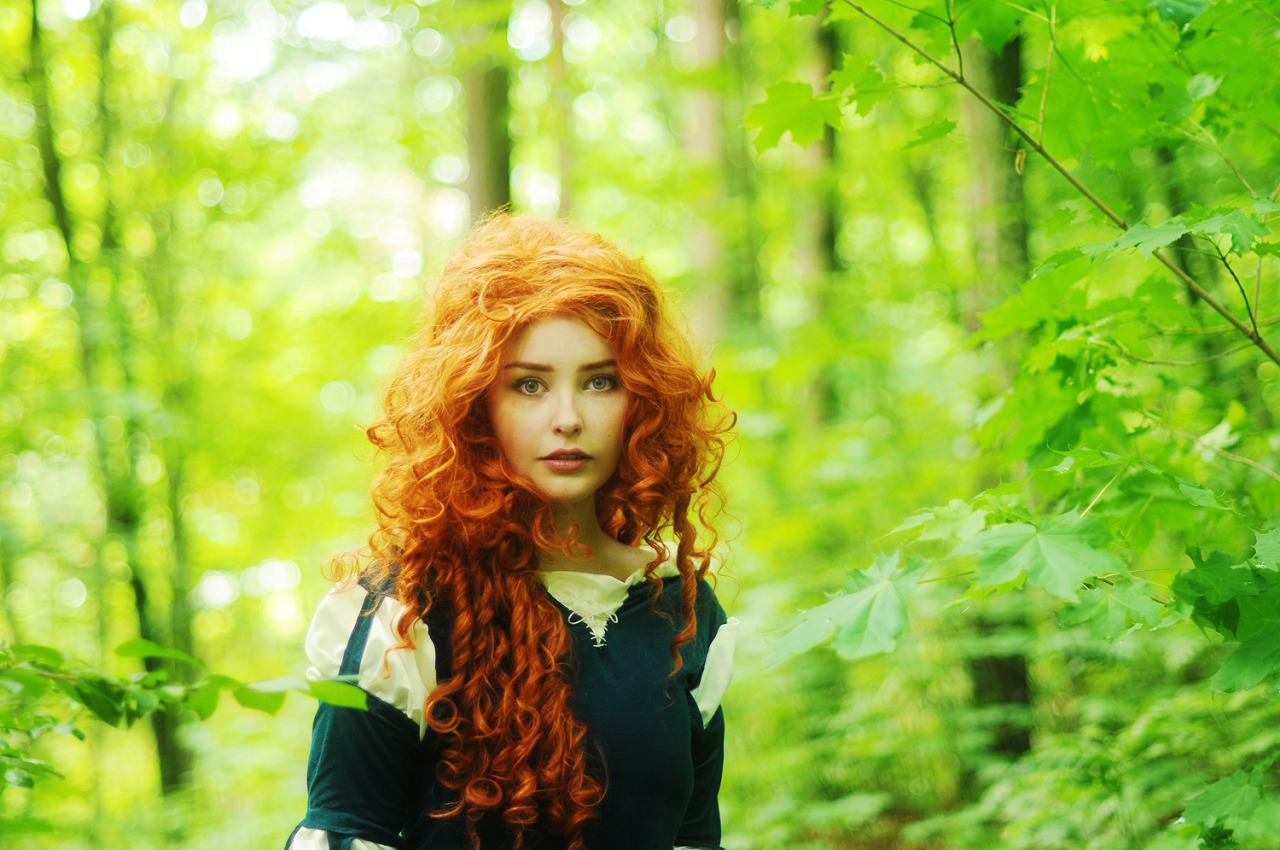 for-redheads:  Beautiful Merida Cosplay photos[1] MikiLavi[2] Triss by Ksenia Kozlovskaya