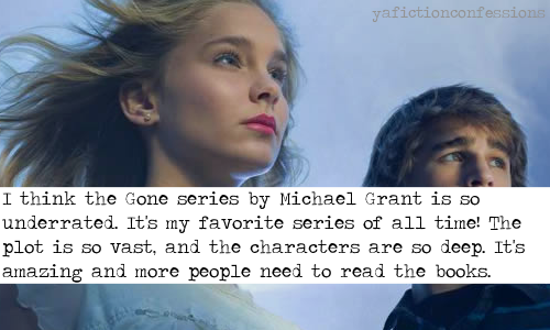 I think the Gone series by Michael Grant is so underrated. It&rsquo;s my favorite series of all 