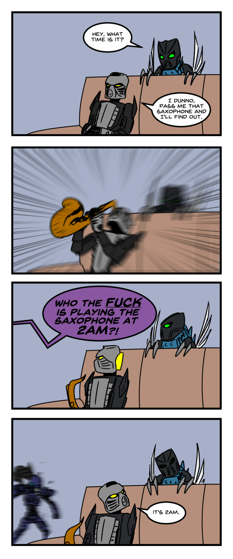 maccaebus - Do Matoran Dream of Electric Mahi?