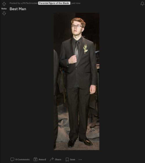 This Is 2020 Technoblade At Technodad's Wedding...I Might Cry Again-