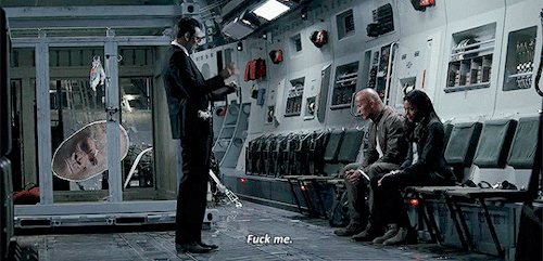 Jeffrey Dean Morgan In The Bloopers For Rampage