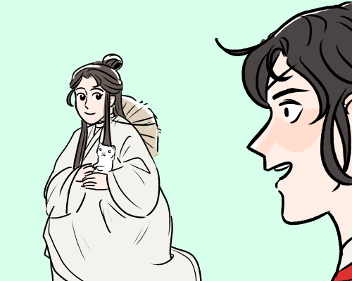 Xie Lian as a mink is one of my favorite fanons and I’m obsessed. 