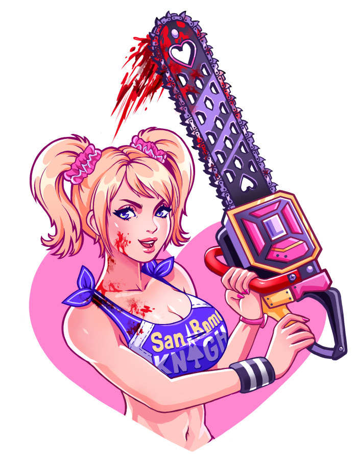 Juliet Starling | Lollipop Chainsaw | Holographic Sticker