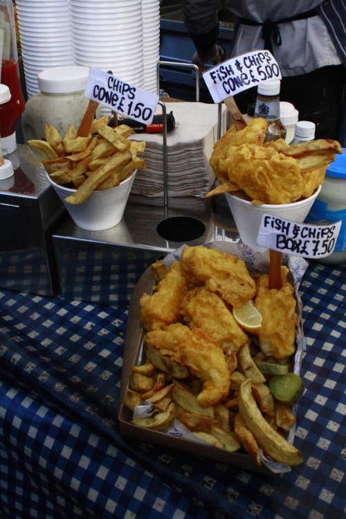 lilio24:Fish and Chips, Camden Town, London