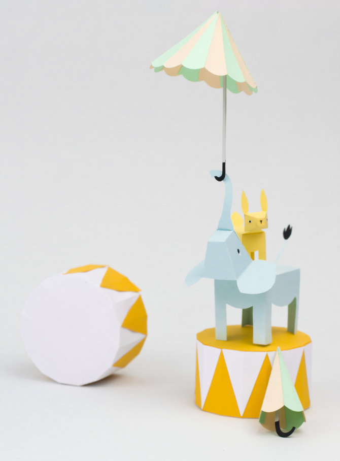 cutesign:  Some amazing paper art by graphic designer, illustrator, and paper artist Fideli