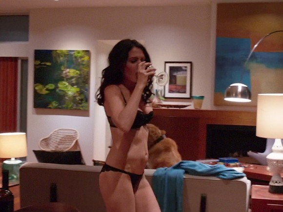 leaked-celebs-nude:  Lisa Edelstein Looking Hot in Her Undies!
