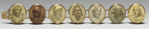 themusewithinthemusewithout - Italian cameo bracelet representing...