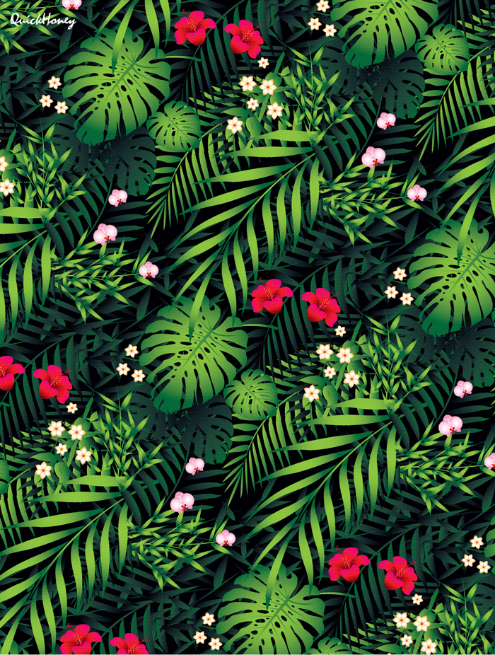 quickhoney:  jungle pattern beta