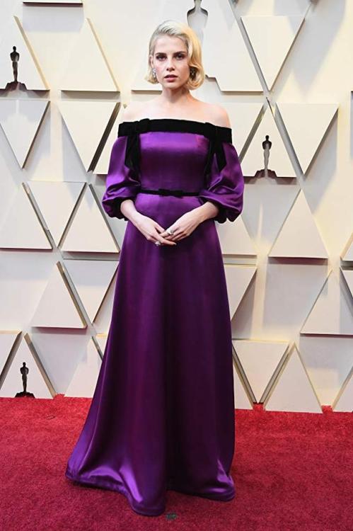 Oscars 2019 - Lucy Boynton in Rodarte