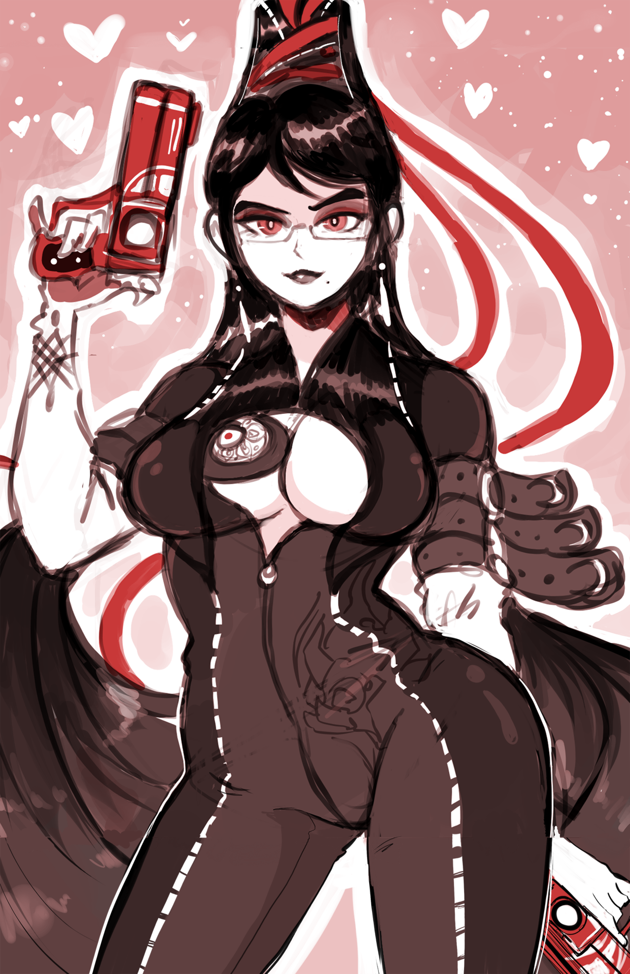 camalilium:went ahead and made a full print version of that previous Bayo sketch!