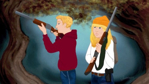 The NRA rewrote classic fairy tales so that the protagonists had guns. Critics on Twitter respo