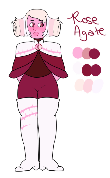 starsonjupiter:My Rose Agate Oc for SU.