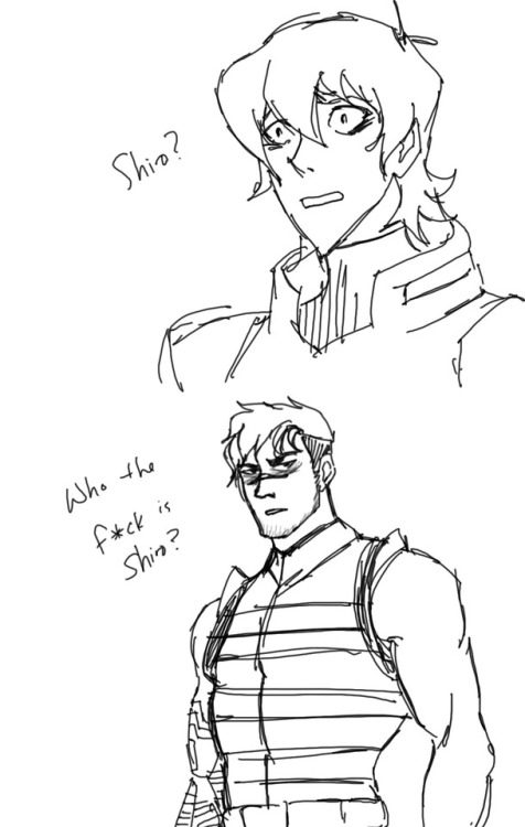 Voltron + MCU Crossover -OR- When everyone is more concerned with Shiro’s/Kuro’s languag