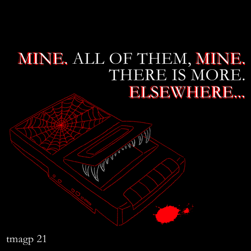 Absolutely Obsessed With The Imagery Of A Tape Recorder Capable Of Biting. What Does It All MEAN?
