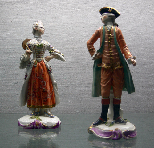 Dame und Kavalier, Fulda porzellan, um 1775