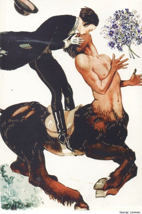 Georges Leonnec The Ride "La Vie Parisienne" 1924