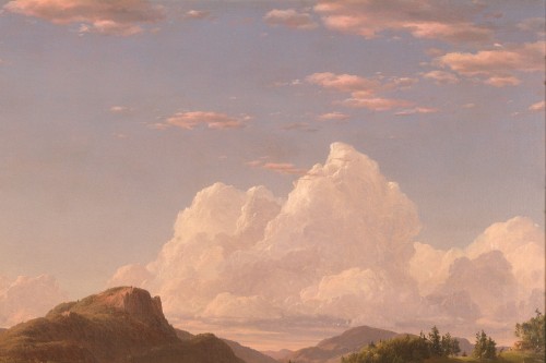 die-rosastrasse - Frederic Edwin ChurchAmerican, 1826-1900