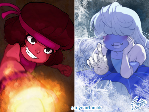 sadynax:  I really don’t know if Ruby really can use fire but fire effect made picture nice. I like fire.  