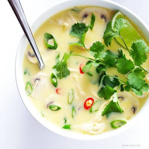 #2019GratefulChronicles - Tom Kha Gai. (Not my photo). Had some of this last night - my go-to chicke