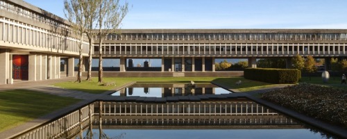 Academic Quadrangle, Simon Fraser University, Burnaby, project by Arthur Charles Erickson 
