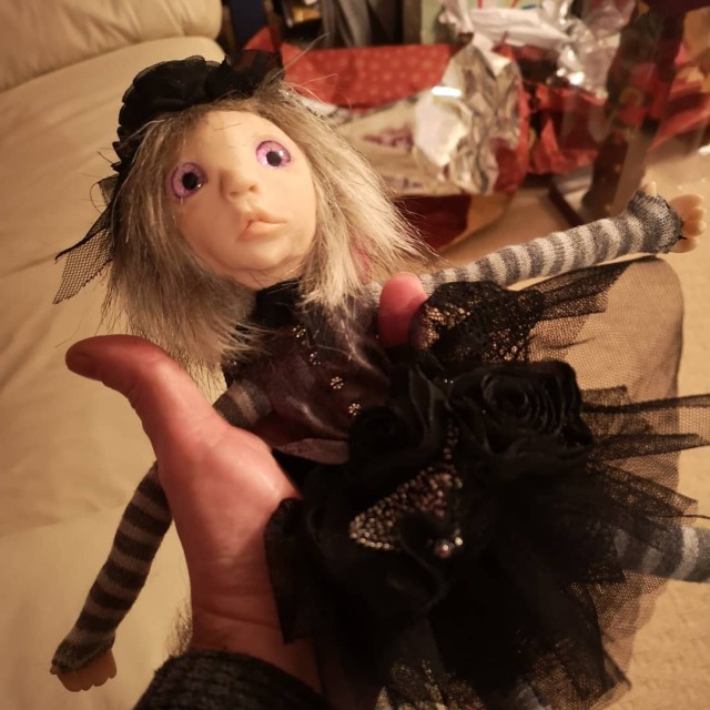 Merry Christmas all!And thanks to the aunty that bought us this delightful… Haunted… Gelfling?