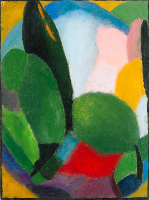 herzogtum-sachsen-weissenfels:Alexej von Jawlensky (Russian, active in Germany, 1864-1941), Variatio