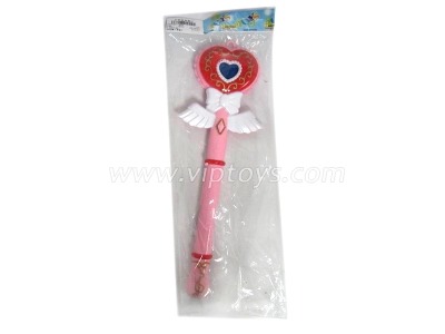 Jewelpet bootleg wand toyPROBLEMS:- Porportions are all wrong- Heart centre is blue- Bow is not remo