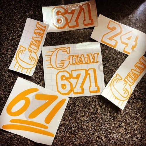Thank you @i.rep671 for showin our #Lakers inspired stickups from the shop! Si Yu'os Ma'ase for your