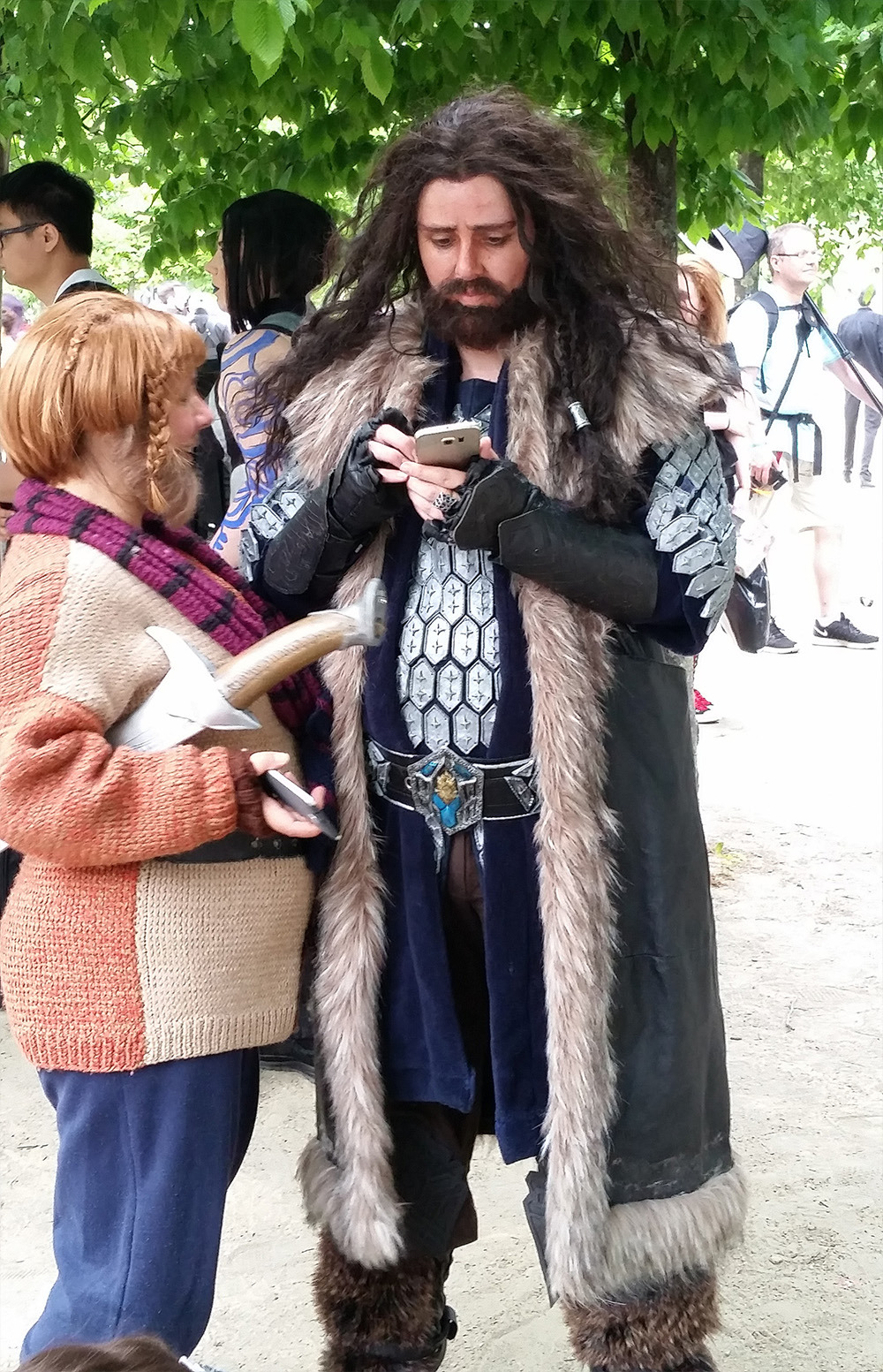 hattedhedgehog:  Dwarves and technology. (Ft. Silver Fountains Cosplay @cas-s-butt and