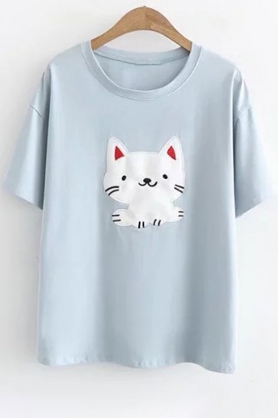 nicholrr234:  Adorable Casual Tees (New Sign Up 30% Off)Cat &amp; Fish // Cat