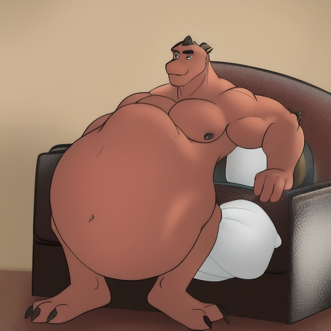 Oi Gente Aqui So Artes Feitas Por Ia Que J Tinha Feitas A Muito Tempo E So Sobre Dinossauros Furry Que