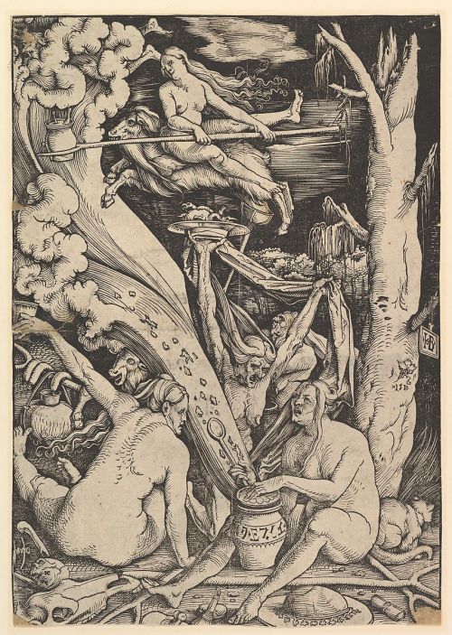 The Witches by Hans Baldung (1510)