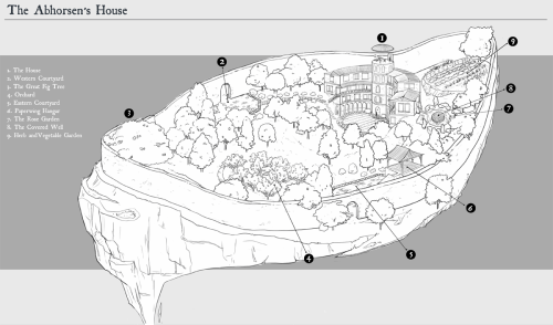 lalalichan:- the abhorsen’s house -the abhorsen’s house in Garth Nix’s Abhorsen series rules; i want