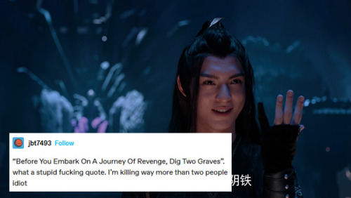 veliseraptor:xue yang text posts part 6/????, as long as i’m having fun that’s what matt