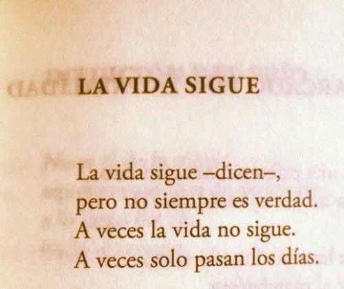 A veces…