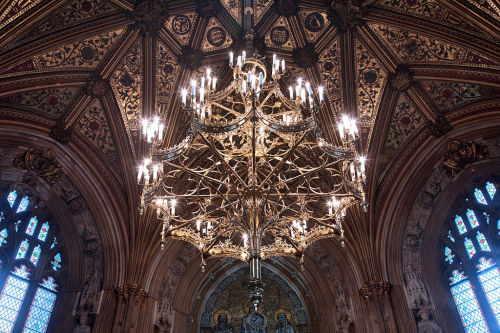 daughterofchaos:Central Lobby at the Palace of Westminster in LondonPhoto Source