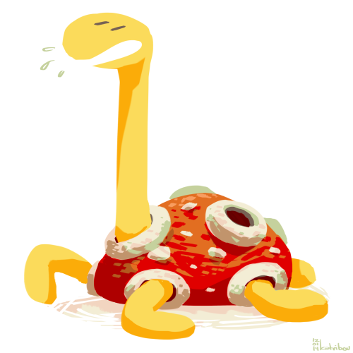 katribou:pokeddexy day 1 - favorite bug type: shuckle. who is somehow a bug