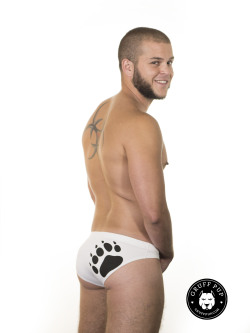 gruffpupclothingcompany:The basic bear claw bathing brief at Gruffpup.com