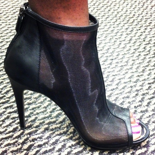 #BCBG Mesh booties..next addition to my shoe closet! #shoes #heels #heelsfashion #fashion #style #sh