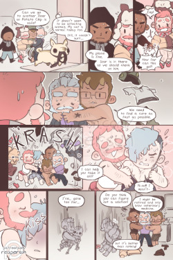 sweetbearcomic: Support Sweet Bear on Patreon -&gt; patreon.com/reapersun ~Read from beginning~ &lt;-Page 46 - Page 47 - Page 48-&gt; *kiss* 