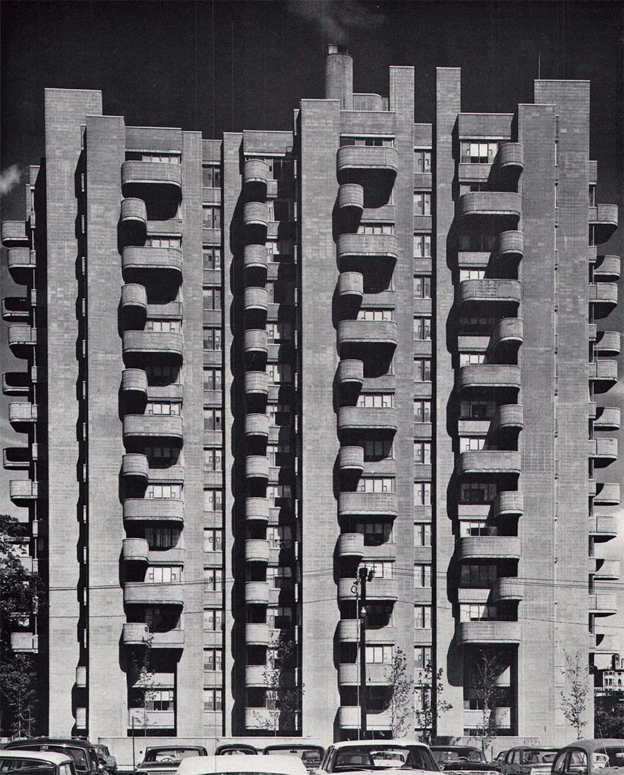 elarafritzenwalden:  Crawford ManorNew Haven, Connecticut, USA; 1962-66 Paul Rudolph(photographs