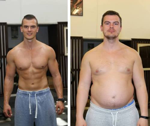 jocksandpigs: fatmanbegins: hunky-to-chunky: Another personal trainer’s quest to experience ob