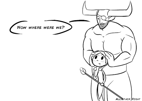 allistair-right:   More Merrill and Iron Bull inspired by this video.(Iron Bull would probably make a good dad) Someone, please, take me away from Tumblr, Dragon Age and Photoshop. Bonus! I felt bad writing all this down and you can only read like 20%