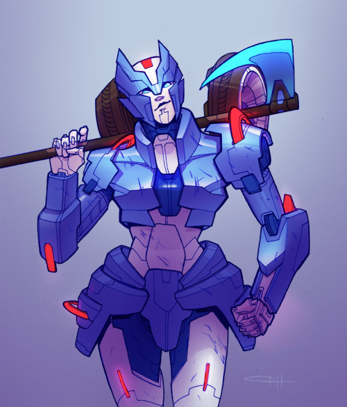 biosynth:  I super enjoy the vibrant colors in the Windblade comics and got some new drawing materia