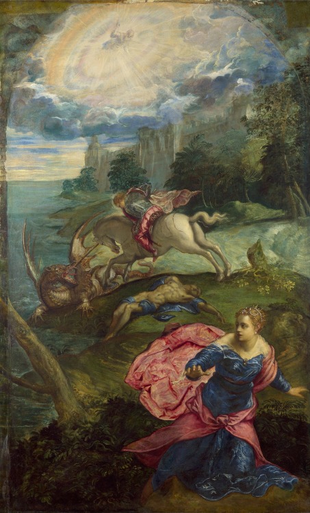 Jacopo Tintoretto: Saint George and the Dragon, 1555–58.