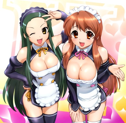 ecchipantsu:  Dream C Club Cosplay (Tsuruya and Mikuru) by Ueyama Michirou    