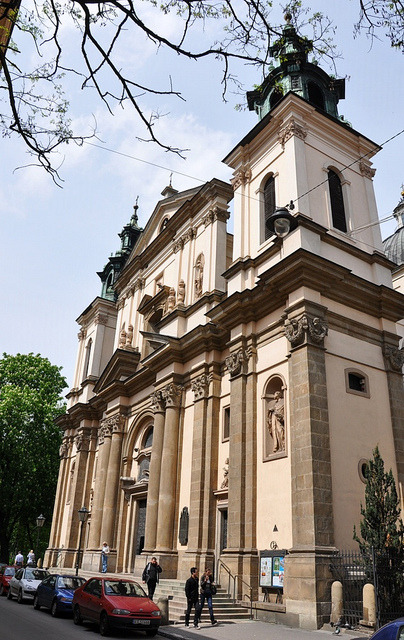 Church of St. Anne/ Kolegiata św. Anny - architects Tylman van Gameren and Baldassare Fontana, Krako