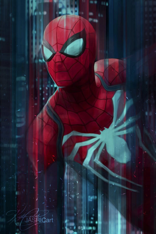 league-of-extraordinarycomics: Spider-Man by Jasric