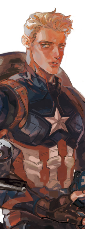 megadosekor:I drew Civil war version of suit for the first time.